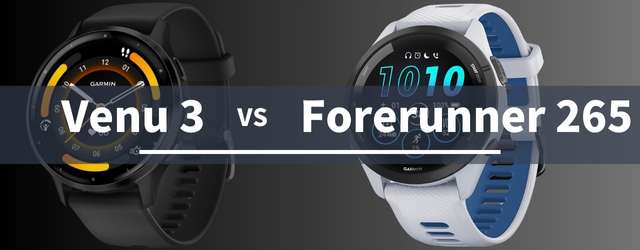 Venu 3とForerunner 265の比較