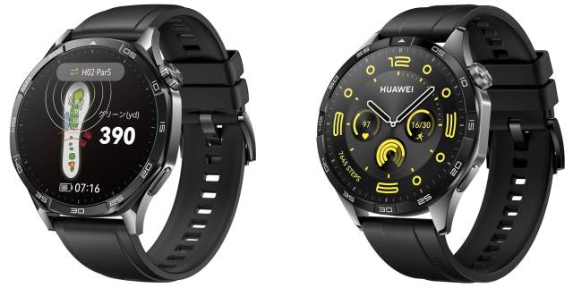 HUAWEI WATCH GT 5とGT 4の比較