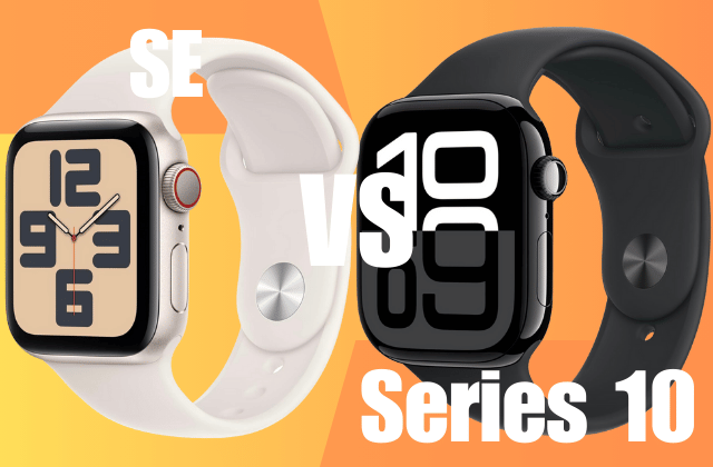 Apple Watch SEとSeries 10の比較