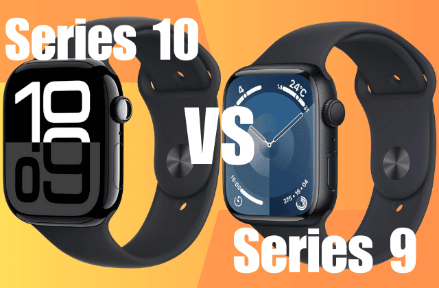 Apple Watch Series 10と9の比較