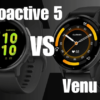 vivoactive5とvenu3の比較